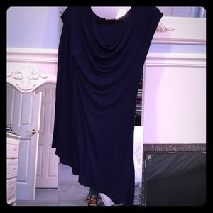 MY TRIBE asymmetrical sleeveless top